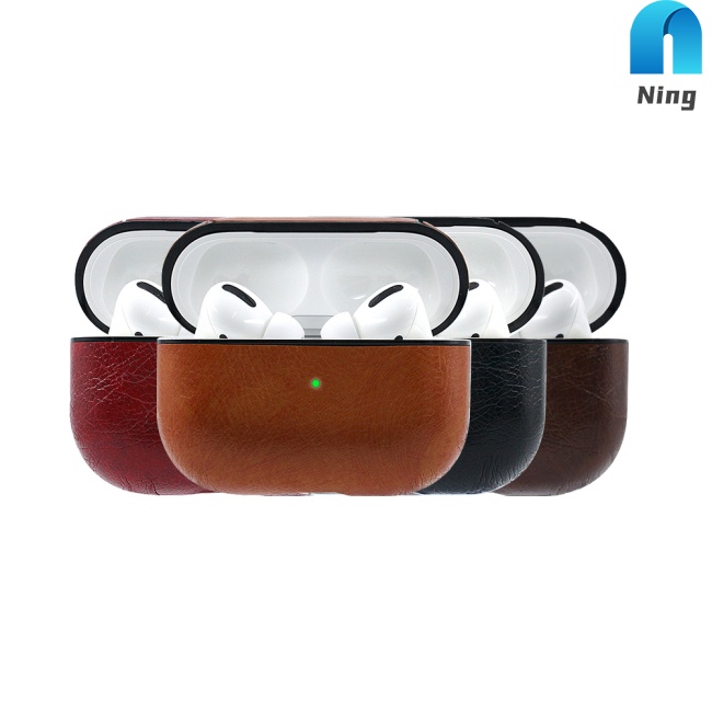 Vỏ Bảo Vệ Hộp Sạc Tai Nghe AirPods Pro Chống Bụi Bề Mặt Mịn 360 Độ° Túi Da Đựng Tai Nghe Bảo Vệ Toàn Diện Tiện Dụng
