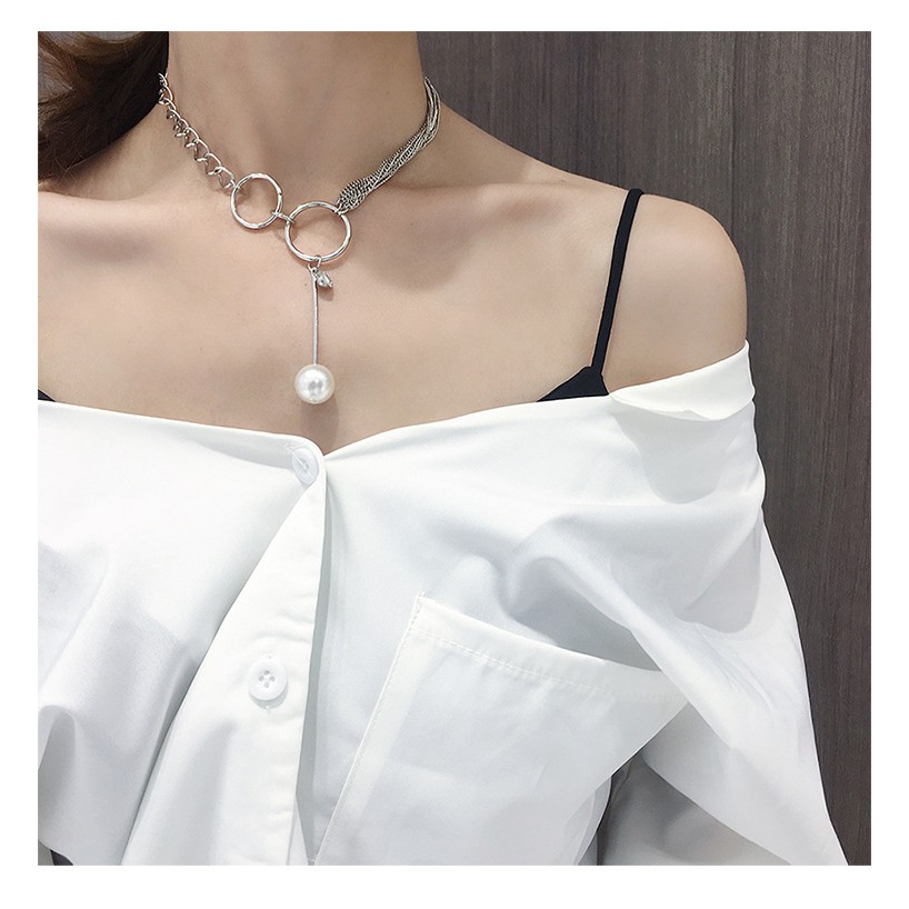 Vòng cổ cá tính tròn