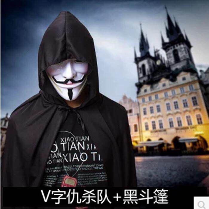 Áo choàng hóa trang Halloween có mũ trùm đầu màu đỏ đen vàng sáng cho nam và nữ | BigBuy360 - bigbuy360.vn