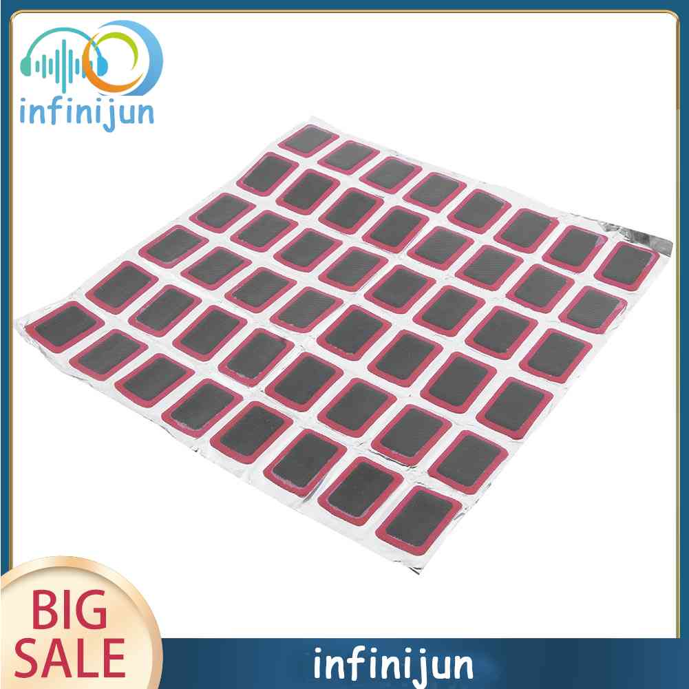 Bộ 48 Miếng Vá Lốp Xe Đạp + 1 Tuýp Keo Dán