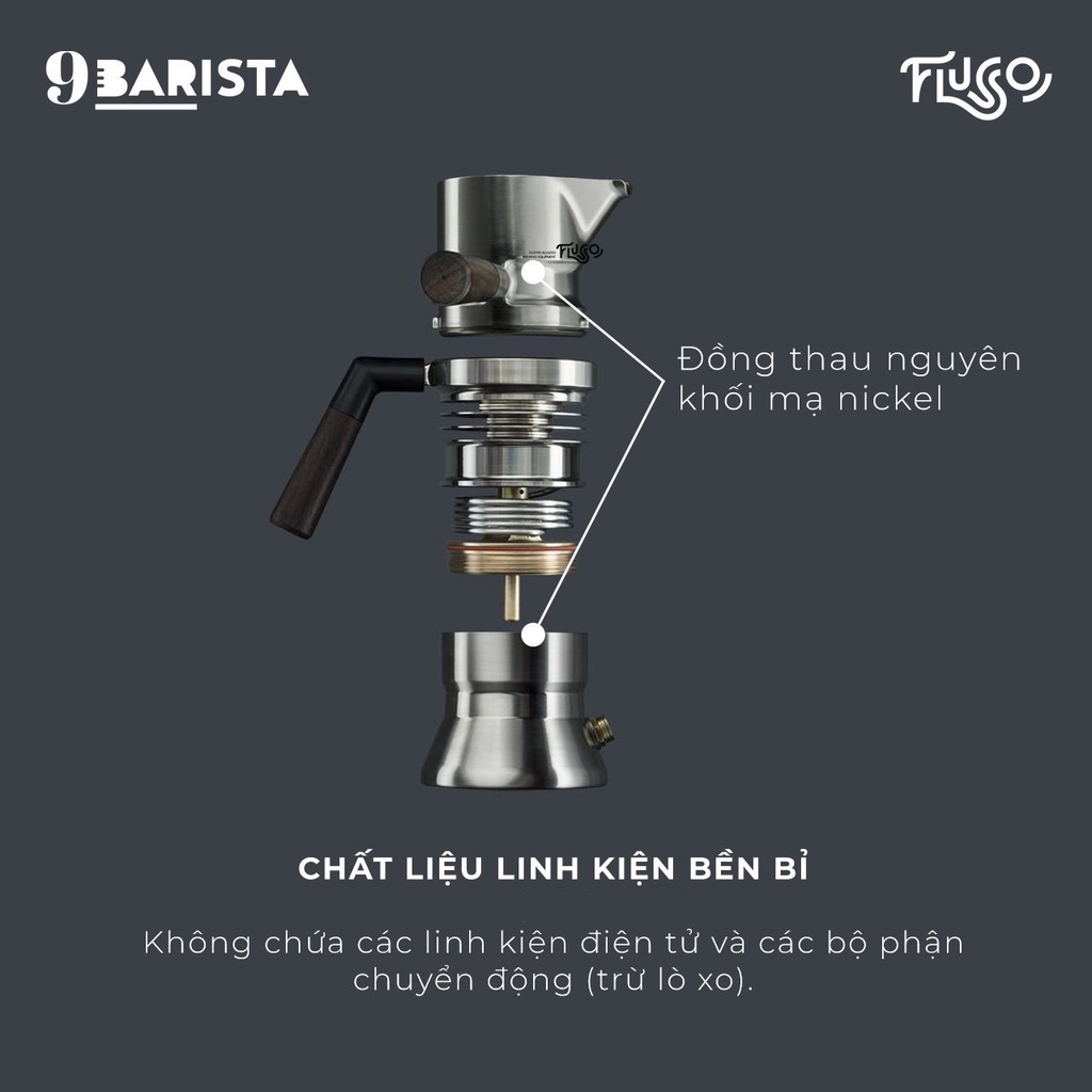 Ấm pha cà phê 9Barista