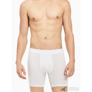 [AUT.] Quần lót nam Calvin Klein NB1308 CK Black Pima Cotton Boxer Brief White