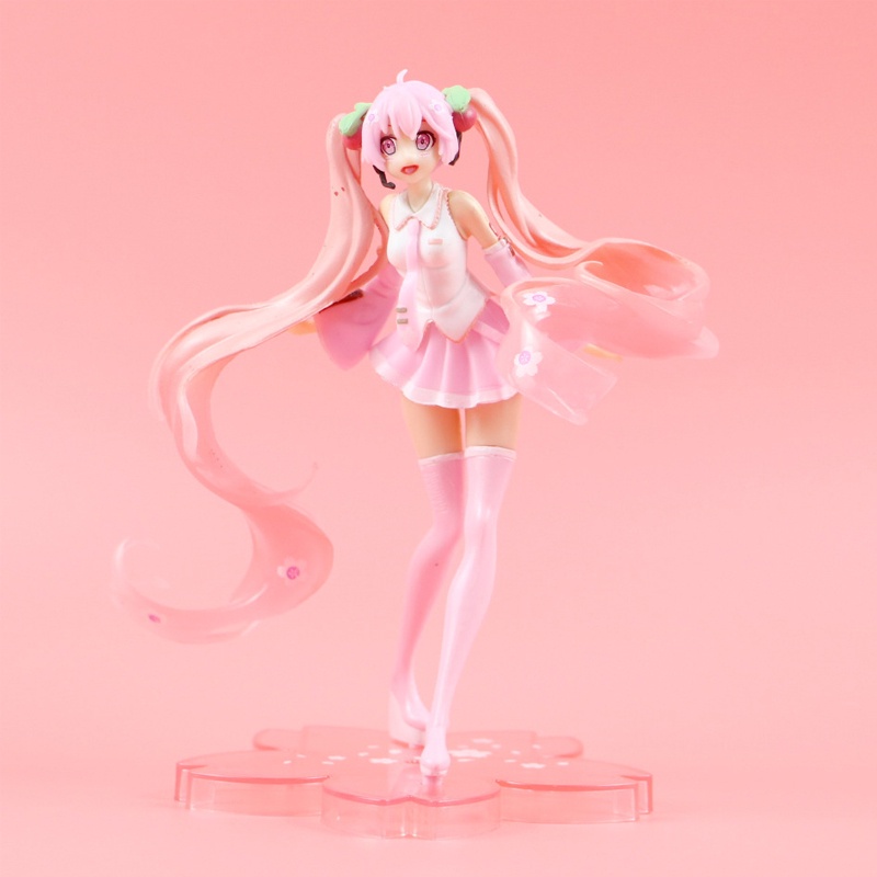 Mô Hình Nhân Vật Hatsune Miku Bằng Pvc 19cm Có Thể Cử Động Được