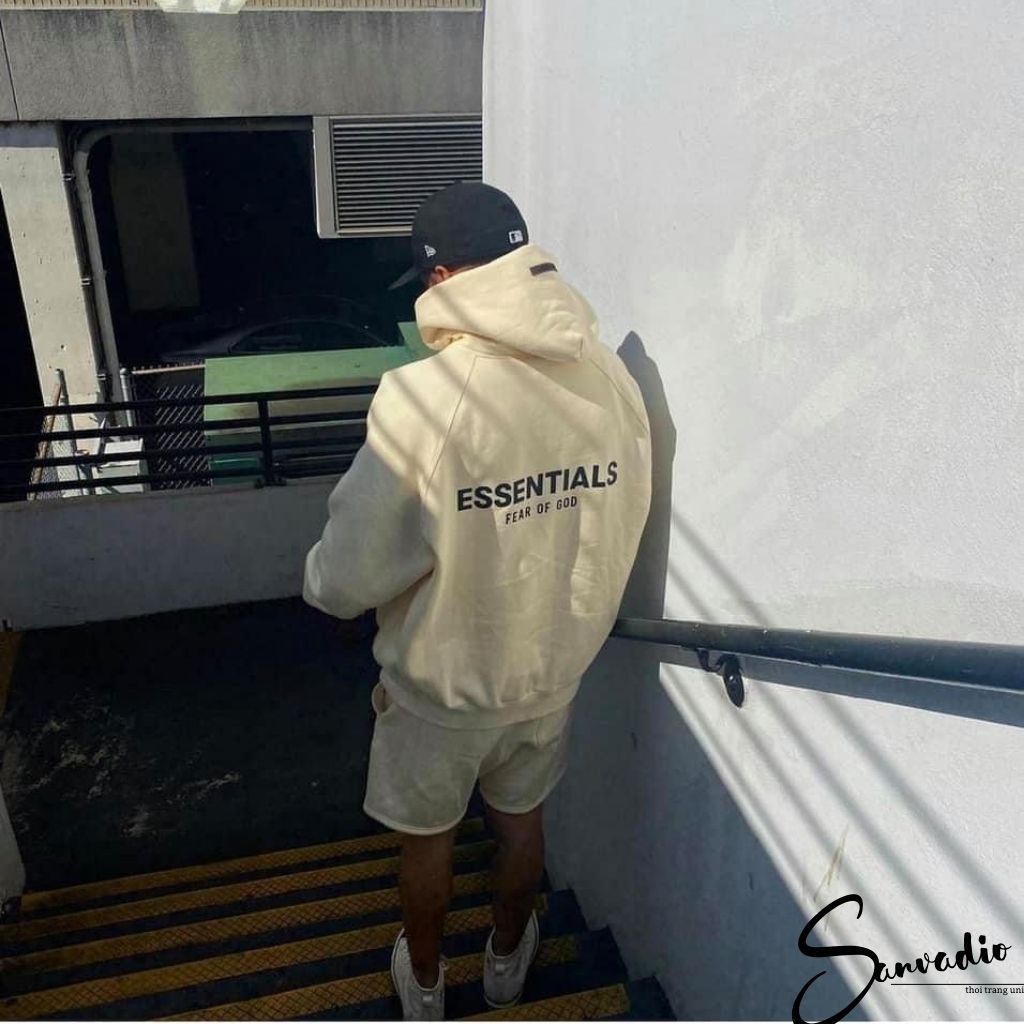 Áo nỉ hoodie nam nữ SANVADIO áo hoodie  unisex hoodie essentials AN209 | BigBuy360 - bigbuy360.vn