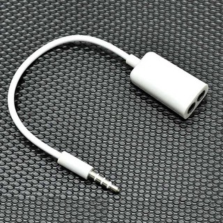 Jack chia cổng tai nghe 3.5mm 1 ra 2