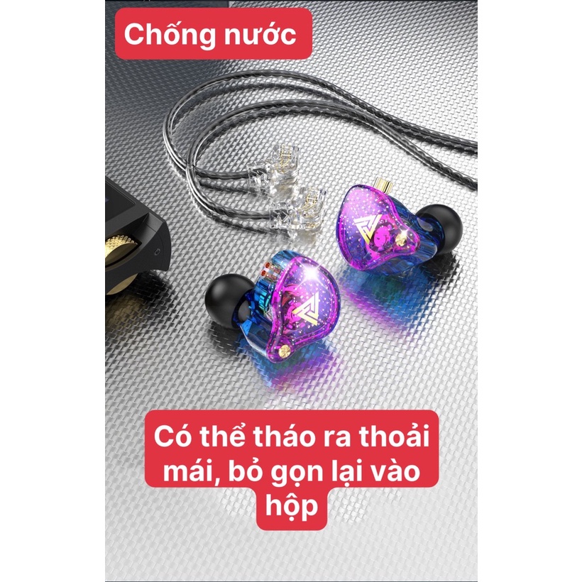 Tai Nghe Gaming QKZ AK6 PRO TỐI ƯU TIẾNG CHÂN TIẾNG SÚNG GAME PUBG. FREE FIRE CHO CÁC GAME THỦ. Bản Cao Cấp Nhất Của QKZ