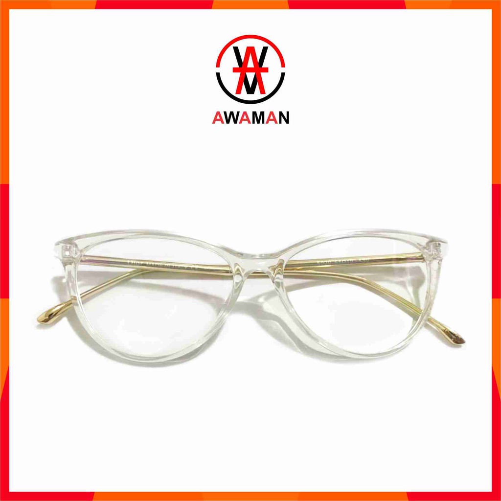 Gọng Kính Dior mắt mèo thời trang  càng gọng kim loại vàng