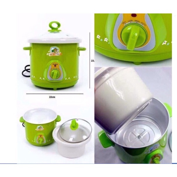 Nồi hầm, kho cá, thịt, nấu cháo  đa năng 1,5 lít