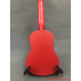 UKULELE SOPRANO MÀU ĐỎ