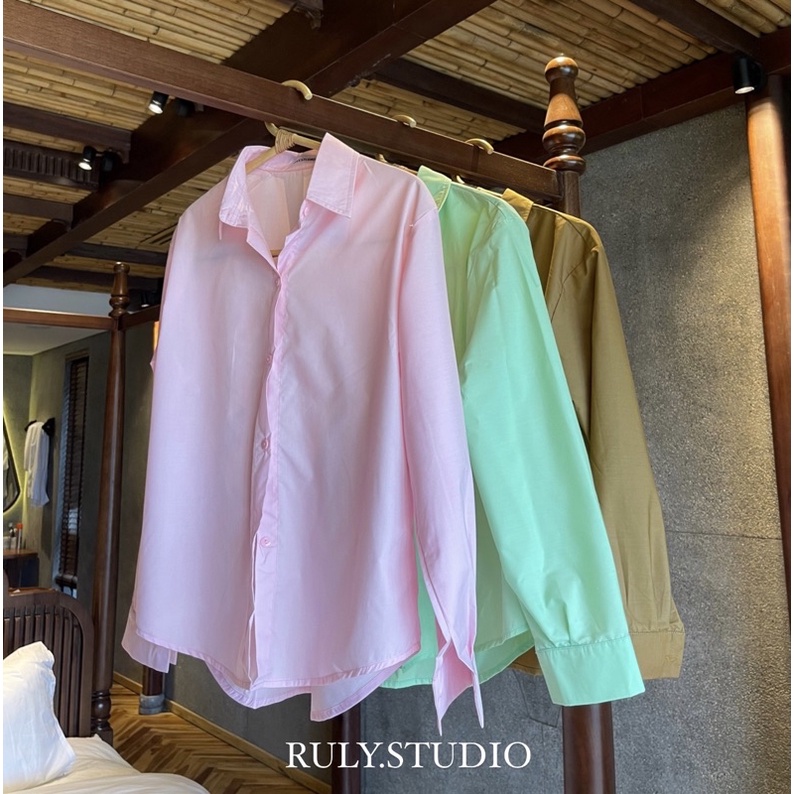 [Hình ảnh do team Ruly thực hiện] Sơ mi nhiều màu siêu đẹp