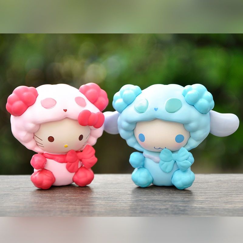 Mô Hình Sanrio Melody, Cinnamoroll, Kuromi, Kitty, Pochacco Cực CUTE Cực Thế Hệ 3