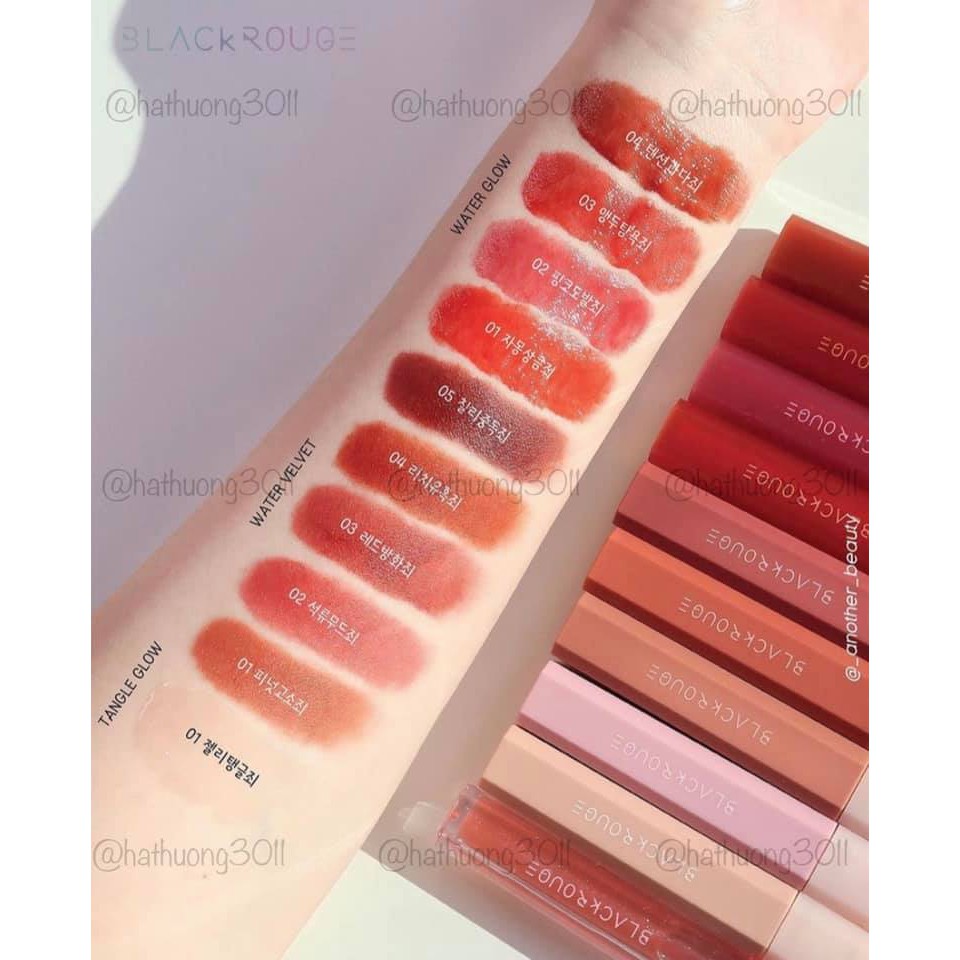 Son Black Rouge Half N Half Water Velvet | BigBuy360 - bigbuy360.vn