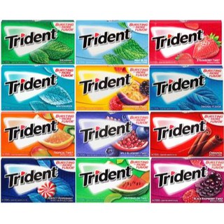 Kẹo Trident Mỹ hương Quế & Bạc Hà