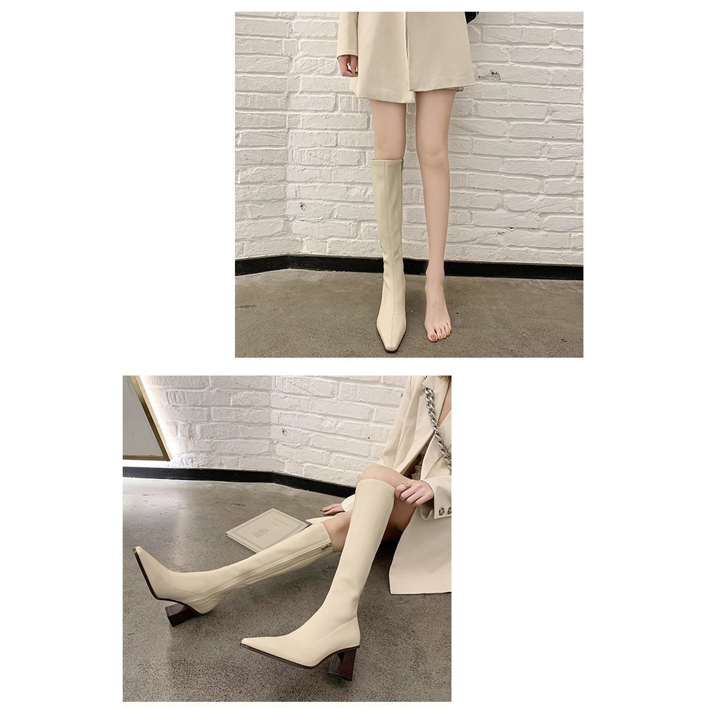 (MS 20918- XU HƯỚNG HOT)BOOTS ĐÙI MŨI NHỌN GÓT 7CM MẪU MỚI NHẤT HÀNG QUẢNG CHÂU CAO CẤP | BigBuy360 - bigbuy360.vn