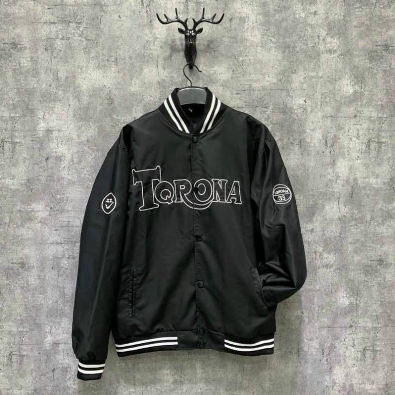 Áo Khoác Bomber Unisex - Áo Khoác Dù In Chữ TORONA Kèm Ảnh Thật KSS41
