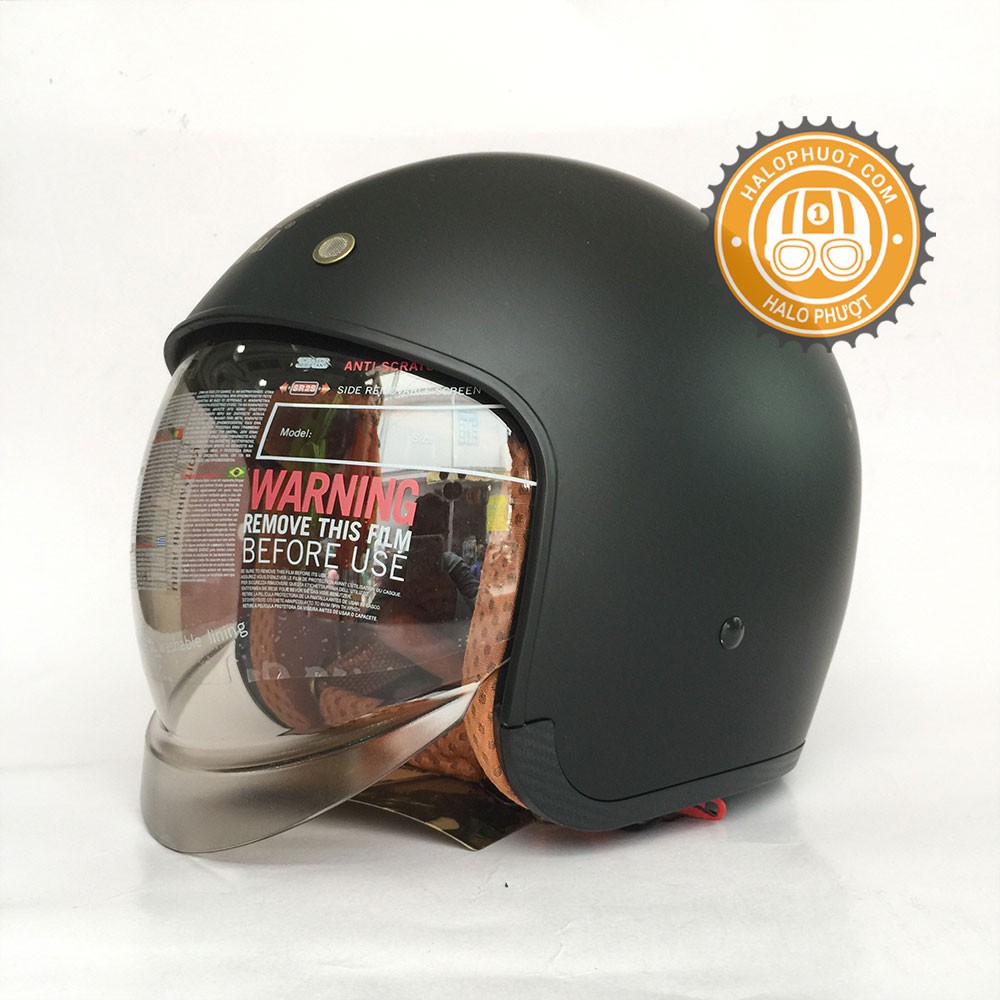 Nón bảo hiểm kính âm Royal M139 trơn