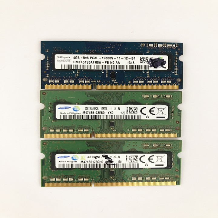 Ram Laptop 8GB 4GB DDR3L bus 1600 nhiều hãng