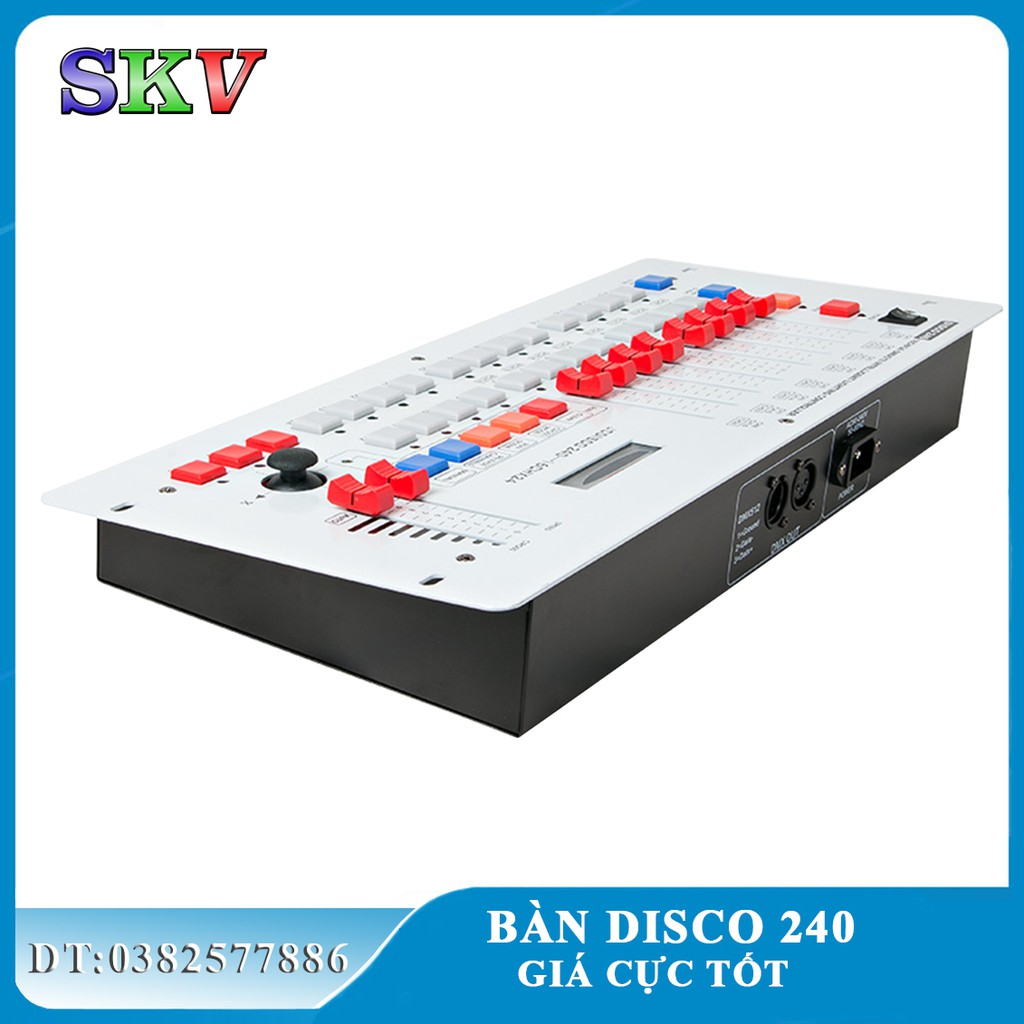 BÀN ĐIỀU KHIỂN ÁNH SÁNG DISCO 240 - DISCO 240 LOẠI 1