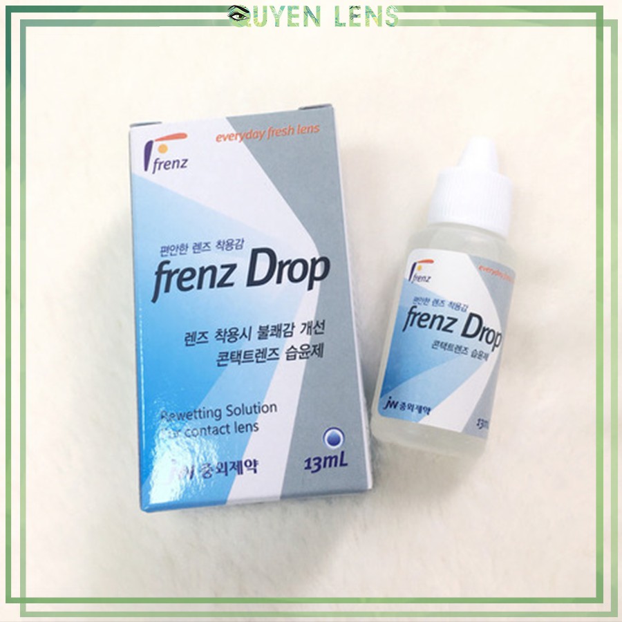 [CHÍNH HÃNG] Nước nhỏ mắt Frenz Drop B5 nhập khẩu chuẩn Hàn 13ml HSD 60 ngày - QUYENLENS