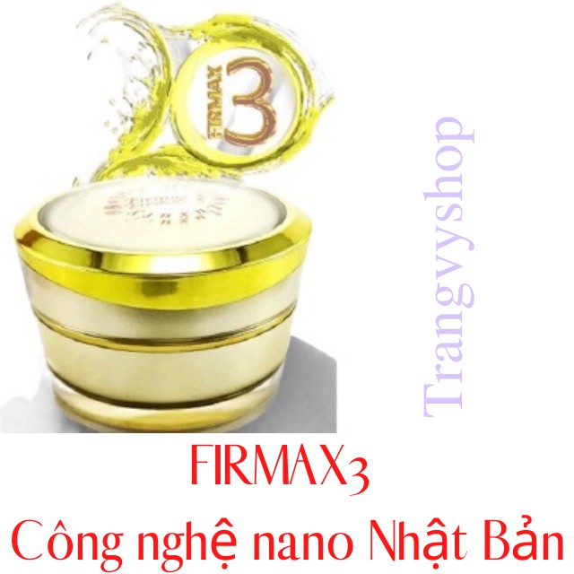 [NHẬP KHẨU CHÍNH HÃNG-MÃ VẠCH] FIRMAX3 - Kem trị liệu - Dưỡng da làm đẹp, tăng cường sức khỏe, đẹp da khỏe dáng.