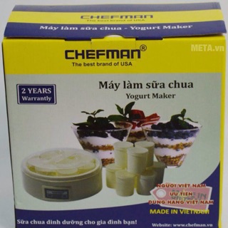 Máy làm sữa chua chefman