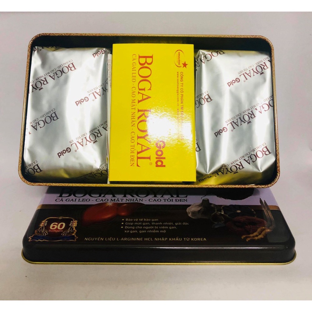 Bổ Gan BoGa RoYal ( hạ men gan )  - 60 viên  Date mới