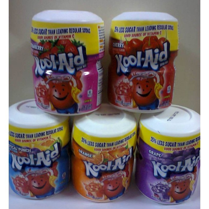 Bột Pha Nước Trái Cây Kool Aid 538g