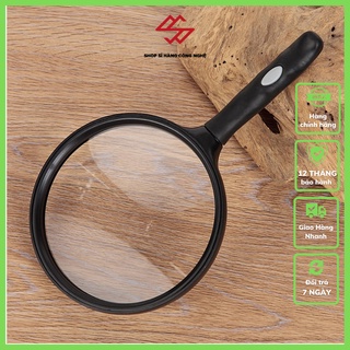 Kính lúp cầm tay 13cm đọc sách báo
