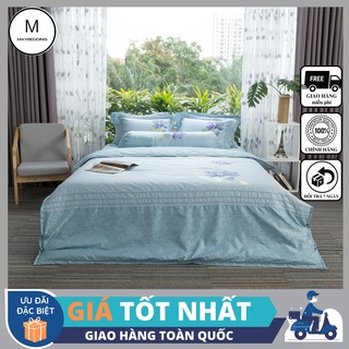 Bộ ga ( drap ) Cotton Đặc Biệt Edena mẫu 524 - Chính Hãng , Cao Cấp Maybeding