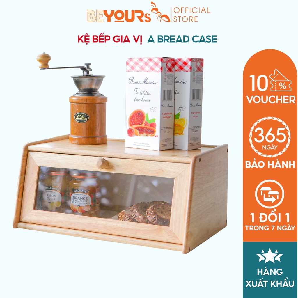 Tủ Đựng Gia Vị Gỗ BEYOURs A Bread Case Kệ Đa Năng Nội Thất Kiểu Hàn Lắp Ráp Nhà Bếp | BigBuy360 - bigbuy360.vn