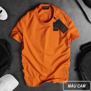 [Best Trong Tầm Giá][Cam Đất]Áo Thun Trơn Vải Cotton Thoáng Mát Hàng VNXK- Nam Nữ Đều Mặc Được