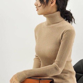 Áo LEN Gân Tăm Cổ Lọ siêu mềm, siêu ấm