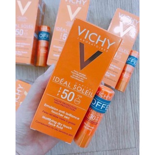 Kem chống nắng vichy tặng kèm son dưỡng Spf50+