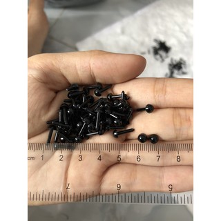 Mắt đinh thú bông đen 13k/ 10 cặp