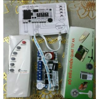 Bo quạt điều hòa phun sương đa năng