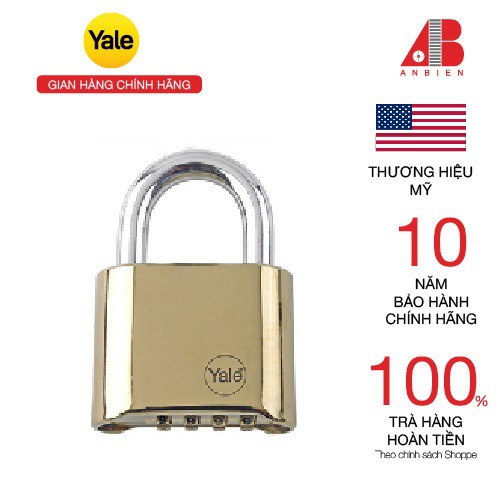 Khóa Cửa Mã Số Chống Trộm (Bảo hành 10 năm) YALE Y126/50/127/1  - Hàng chính hãng