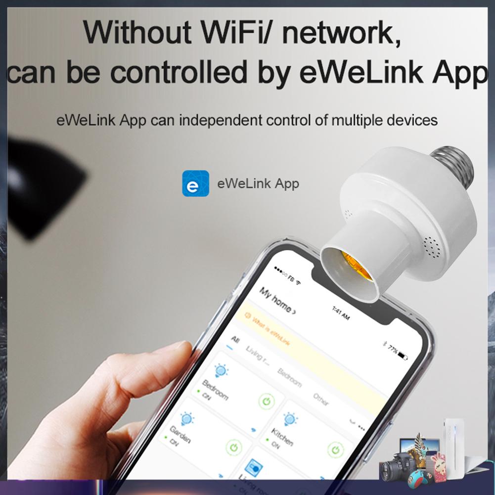 Đuôi bóng đèn thông minh E27 kết nối Bluetooth