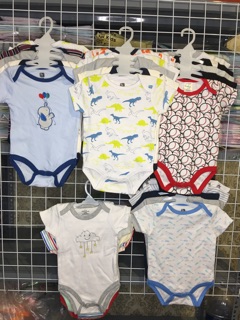 Bodysuit sét 5 bộ bé gái / bé trai
