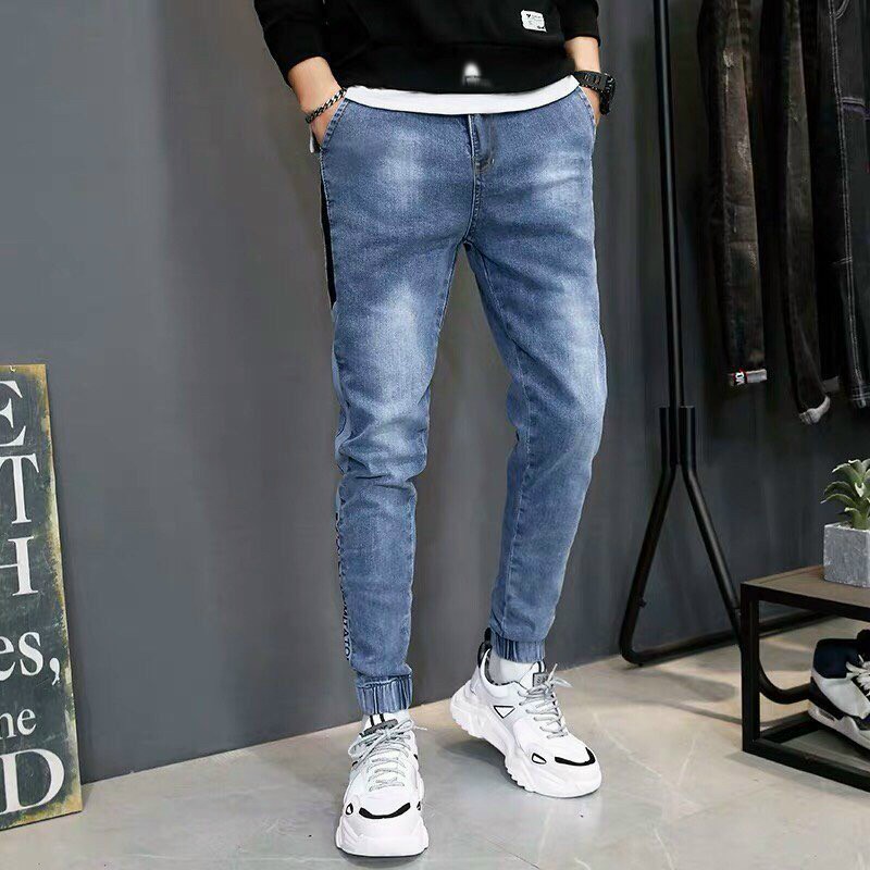 [FREE SHIP_EXTRA] Quần Jogger Jean Mẫu Mới Kiểu Dáng Thể Thao Phong Cách Hàn Quốc hot trend 2020