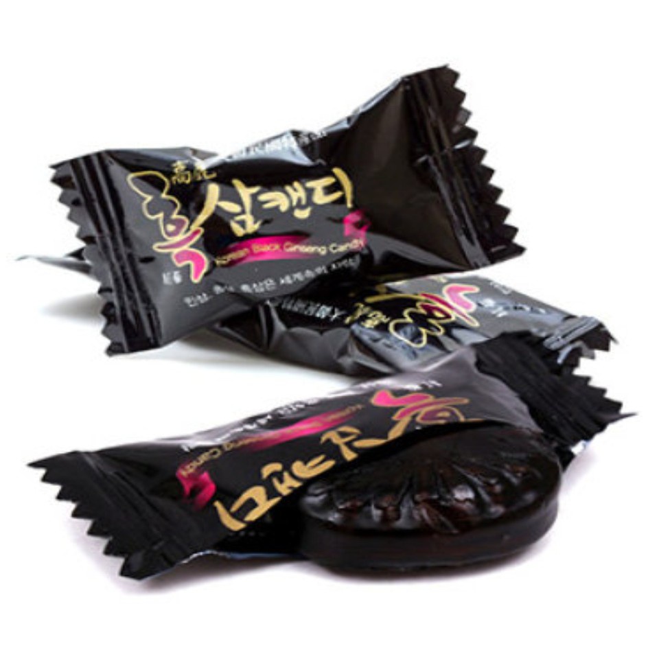 [COMBO 10 GÓI ] KẸO HẮC SÂM KOREA BLACK GINSENG (300GR-GÓI)