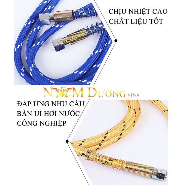 Dây hơi bàn ủi hơi công nghiệp 6PC chuyên dùng cho các dòng bàn ủi nồi hơi công nghiệp