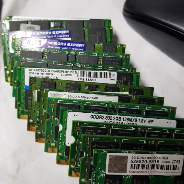 Ram laptop ddr2 2gb bus 667 - 800