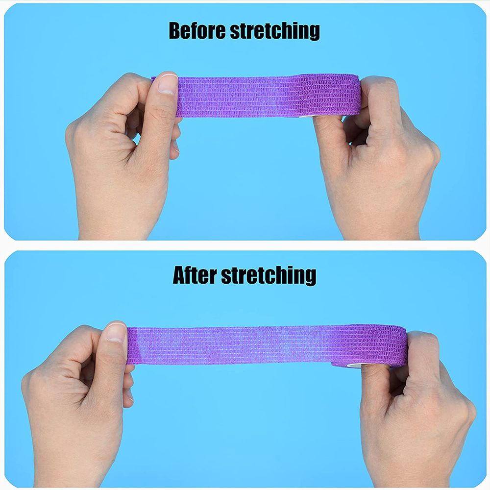 Cuộn băng dán 4M tự dính bảo vệ ngón tay có tính đàn hồi ngăn chặn chai sần tiện dụng