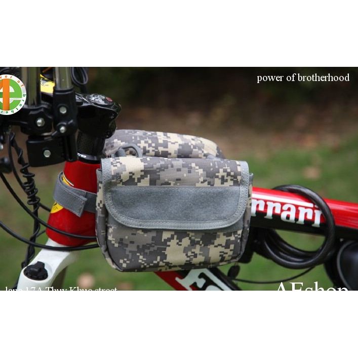 túi treo khung trước xe đạp