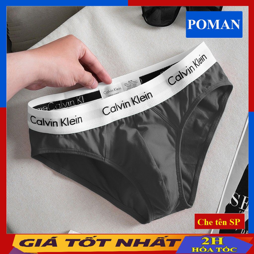 Quần Lót Nam big size tam giác cao cấp, Quần sịp nam Big Size tam giác chất thun lạnh đẹp siêu co dãn 100 kg SC01- POMAN