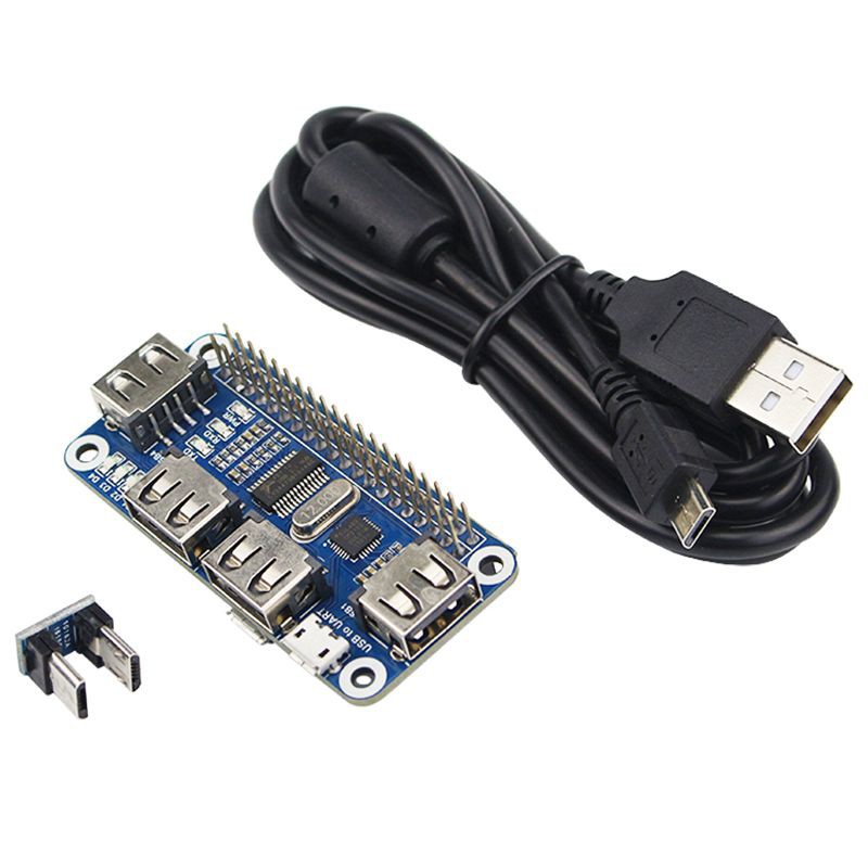 Bộ Bảng Mở Rộng 4 Cổng USB HUB Cho Raspberry Pi 3 / 2 / Zero W | BigBuy360 - bigbuy360.vn