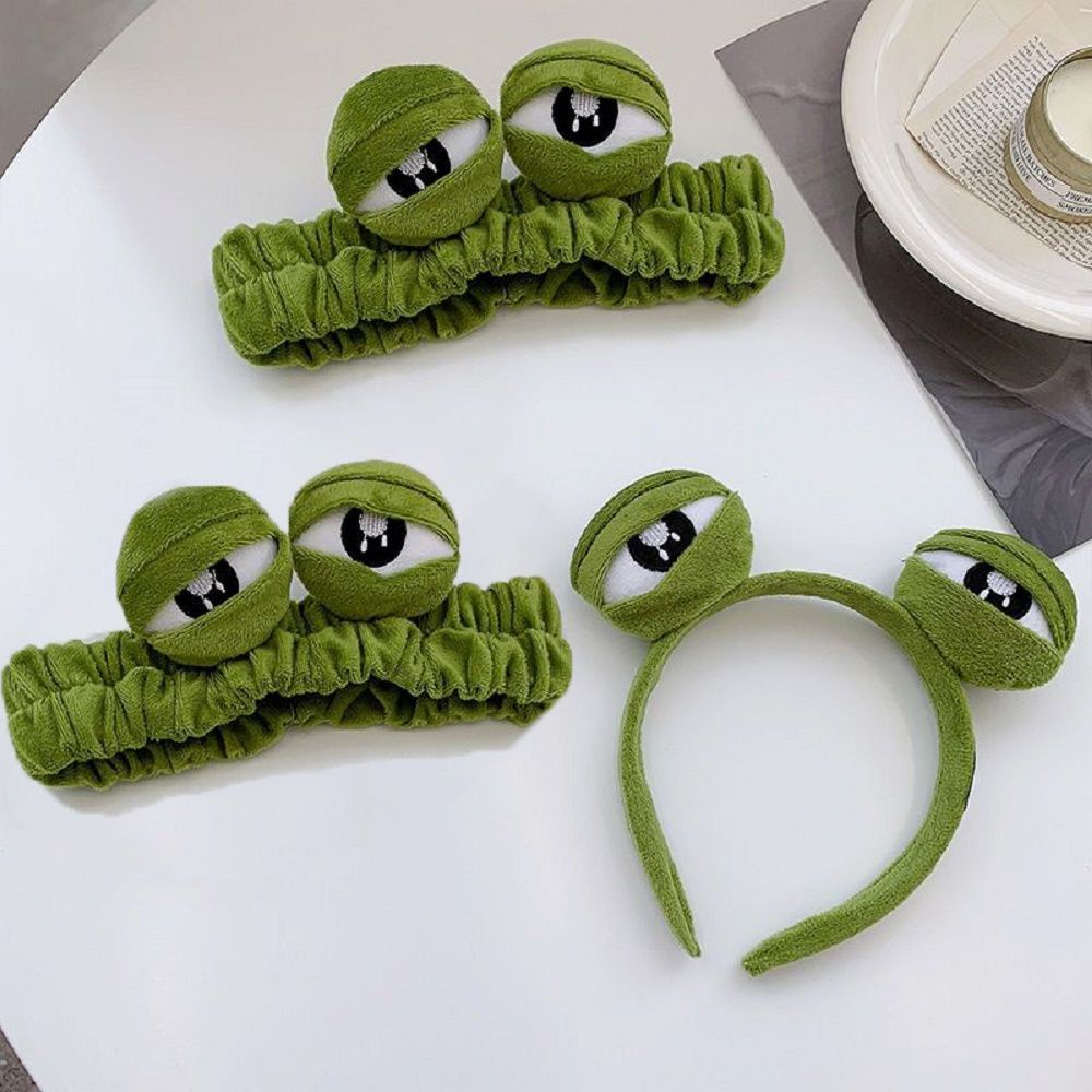 Băng đô cài tóc hình chú ếch ngộ nghĩnh phong cách thời trang Hàn Quốc vui nhộn cho nữ