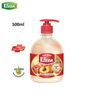 Nước rửa tay kleen hương đào 500ml