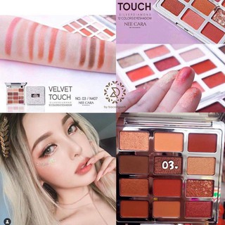 BẢNG PHẤN MẮT NEE CARA EYESHADOW 12 Ô
