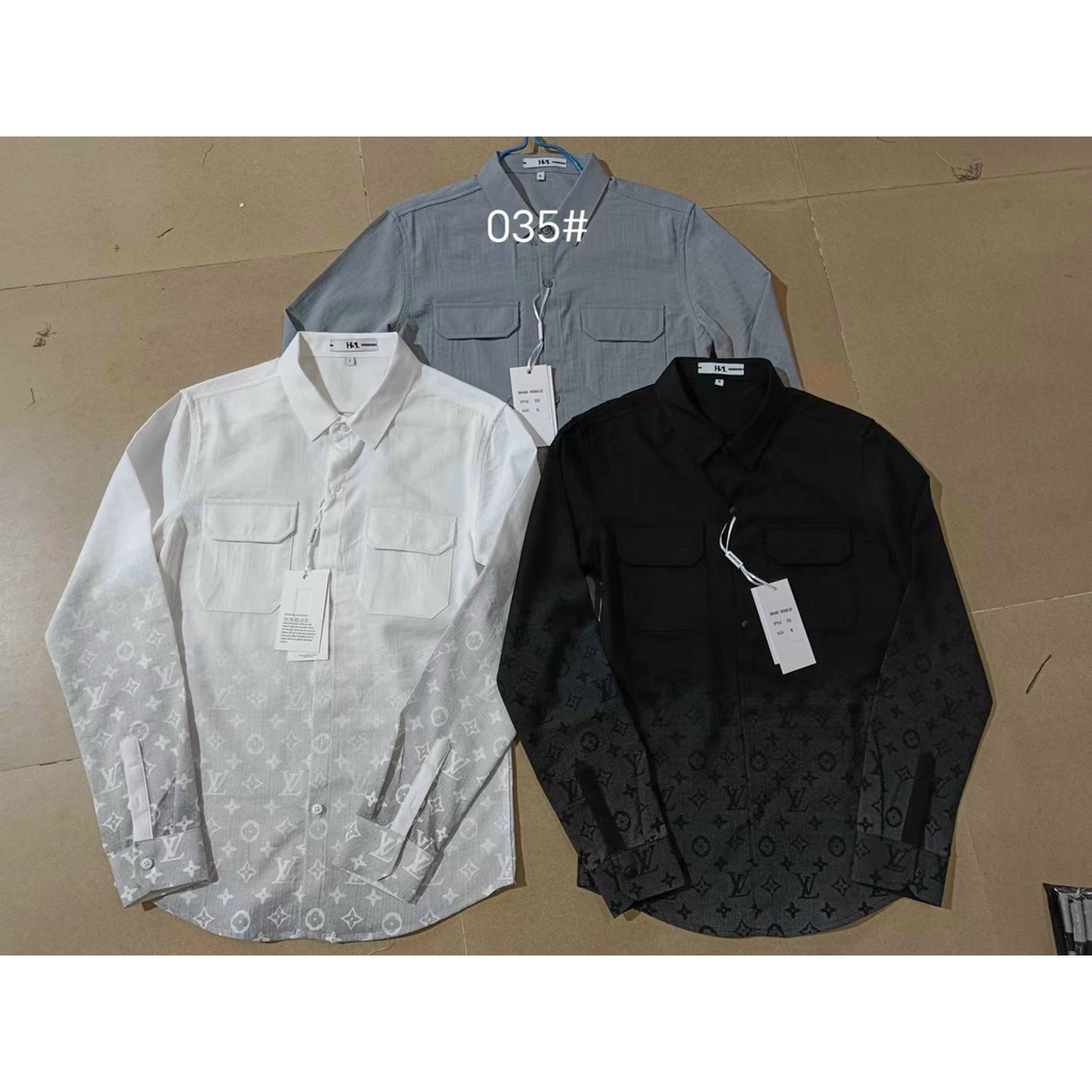 Áo sơ mi nam đũi tay dài+[FREESHIP]+loang màu mẫu mới cao cấp-AHFASHION | BigBuy360 - bigbuy360.vn